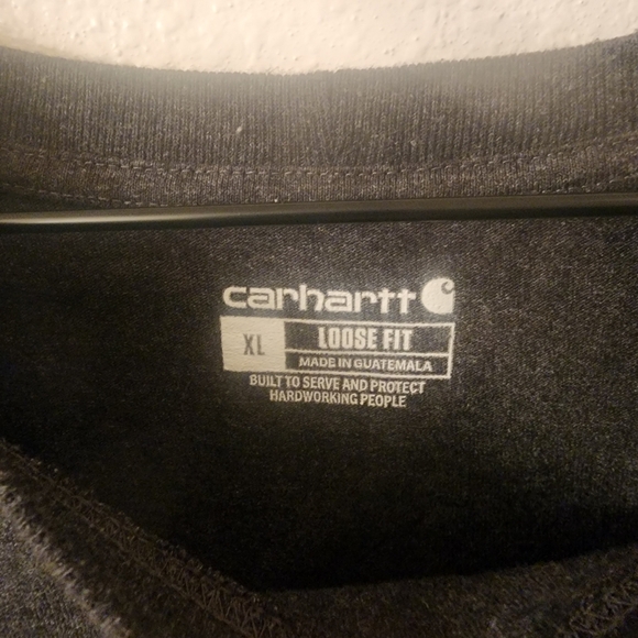 Carhartt Heathered Gray Loose Fit Shirt Mens XL - Picture 3 of 6